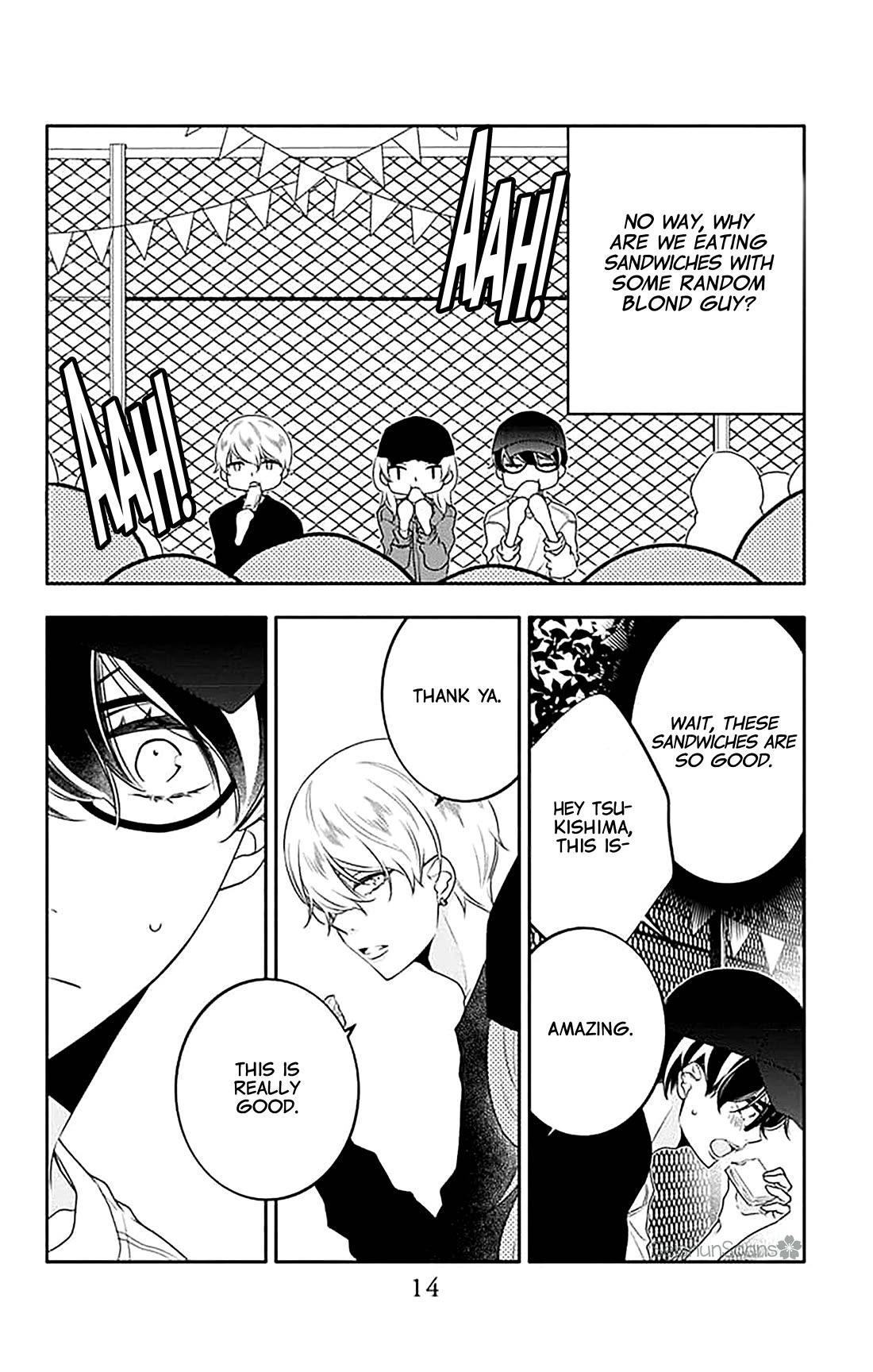 Koi ni Mudaguchi chapter 36 page 16