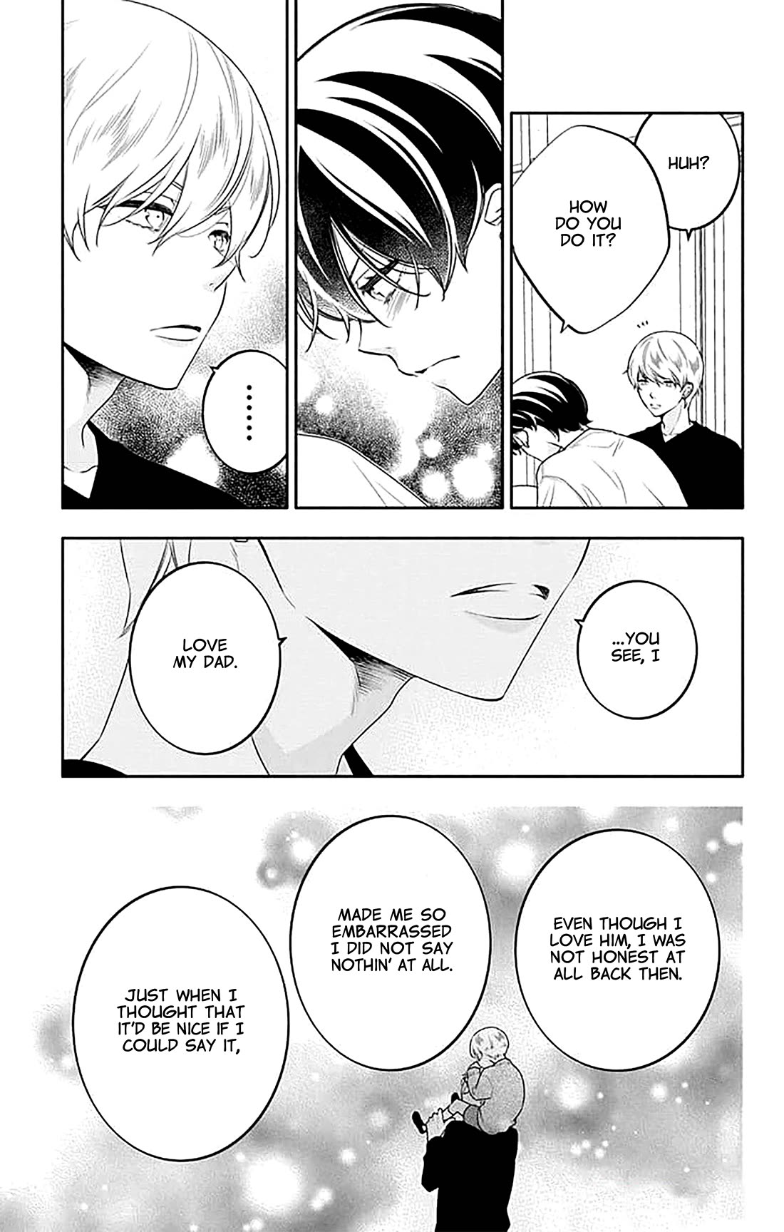 Koi ni Mudaguchi chapter 36 page 27