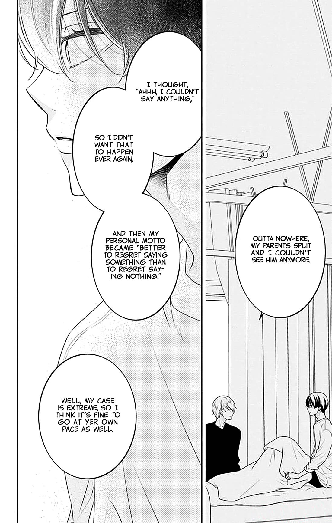 Koi ni Mudaguchi chapter 36 page 28