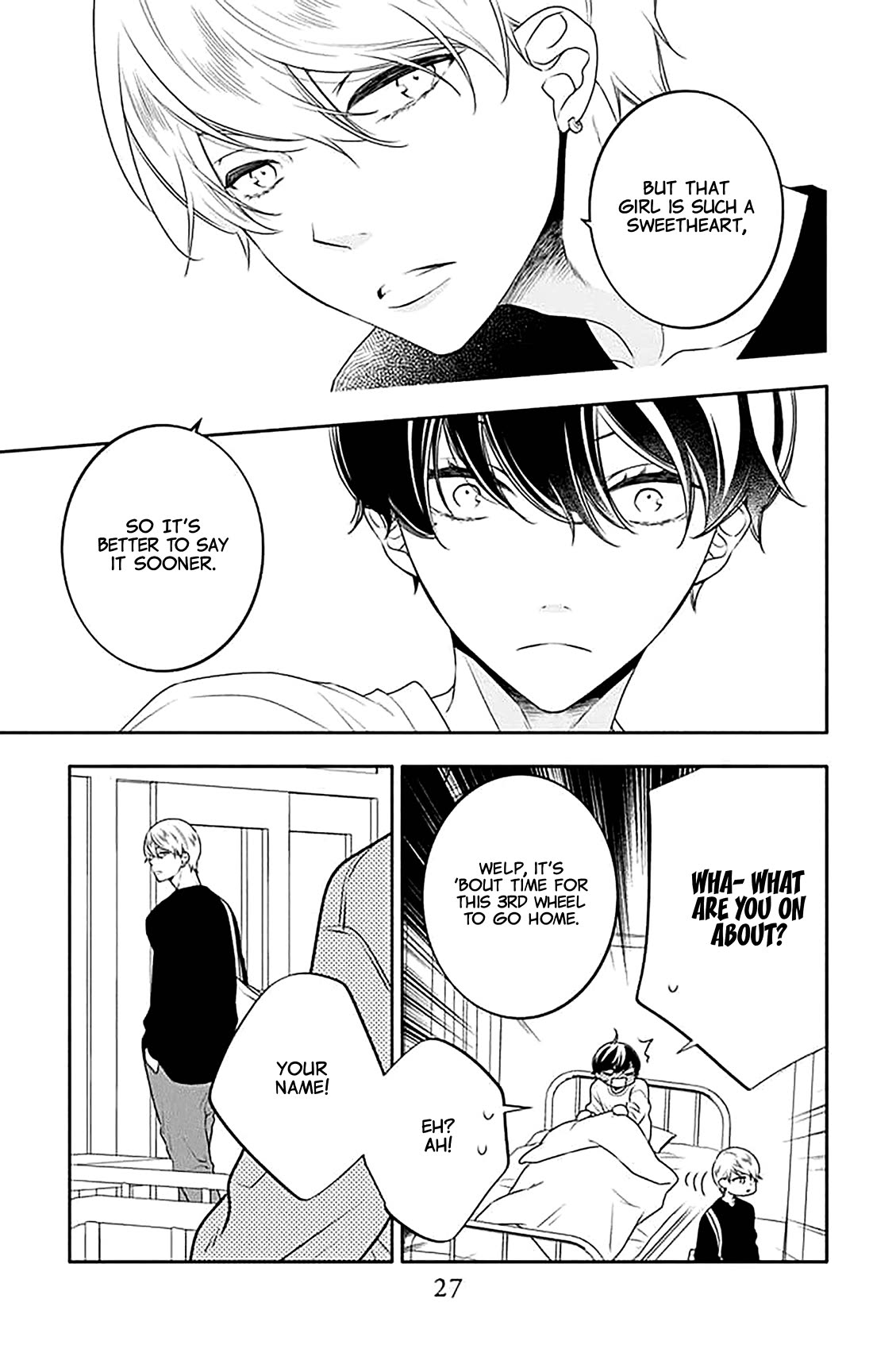 Koi ni Mudaguchi chapter 36 page 29