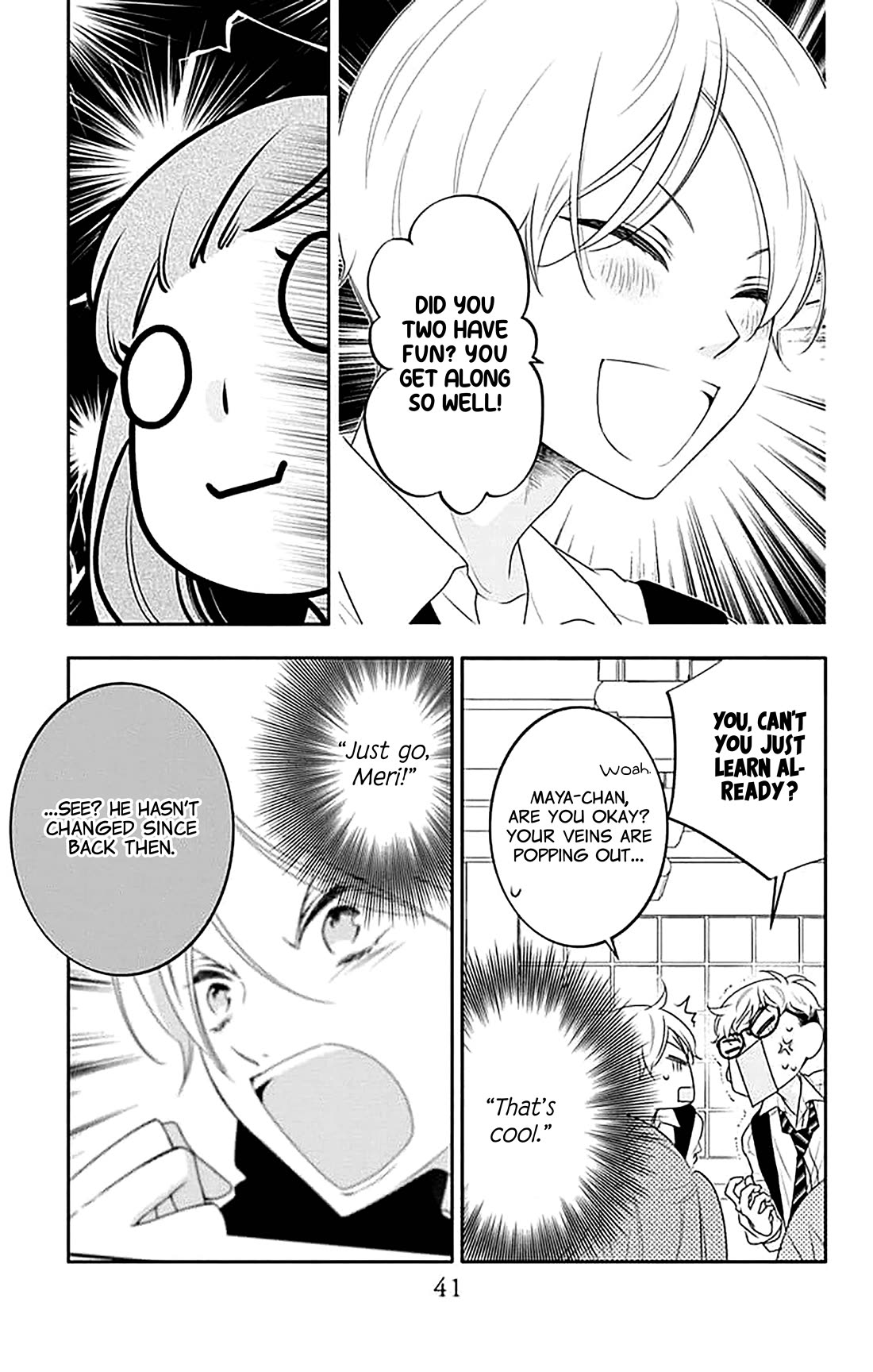 Koi ni Mudaguchi chapter 37 page 10