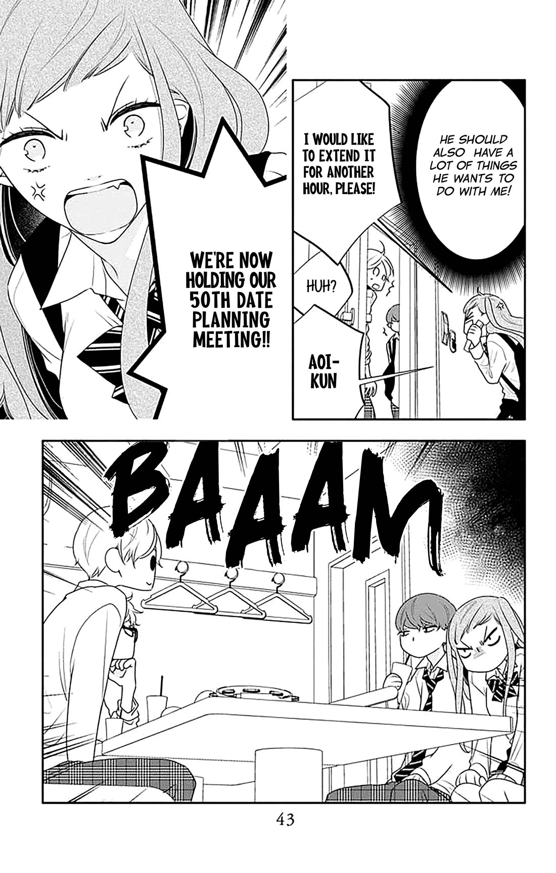 Koi ni Mudaguchi chapter 37 page 12