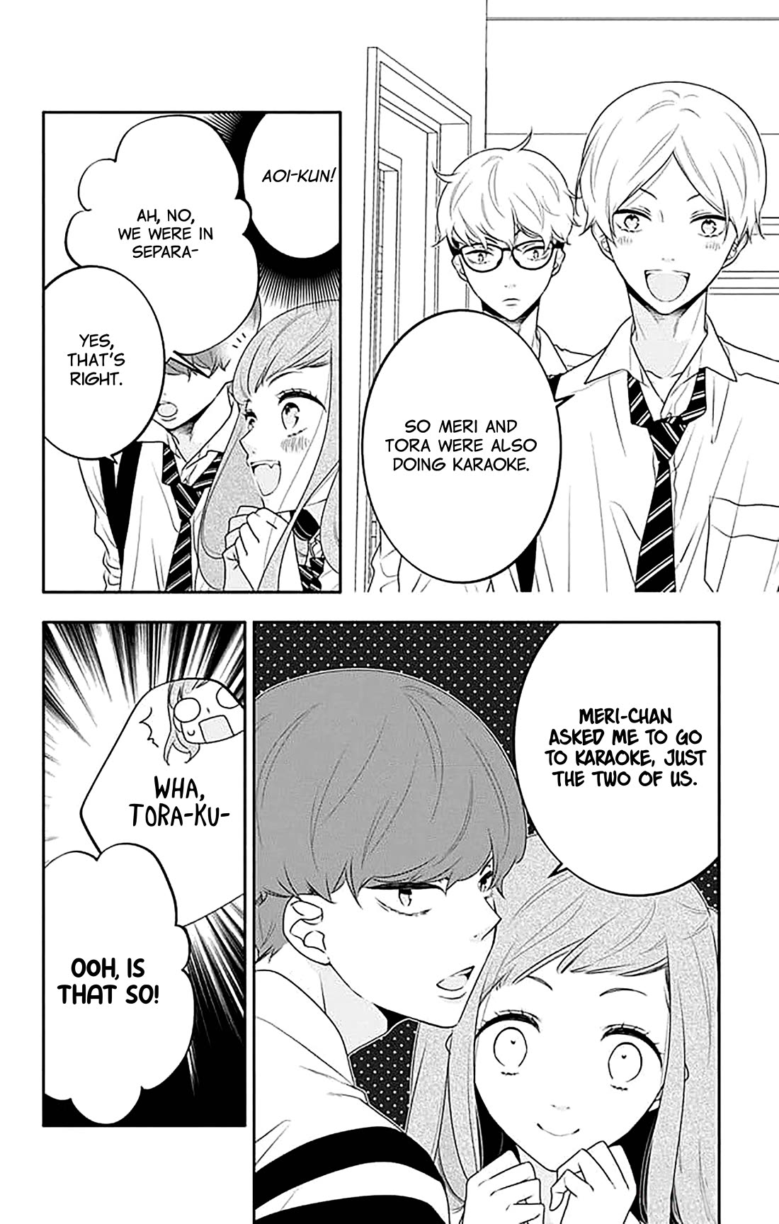 Koi ni Mudaguchi chapter 37 page 9