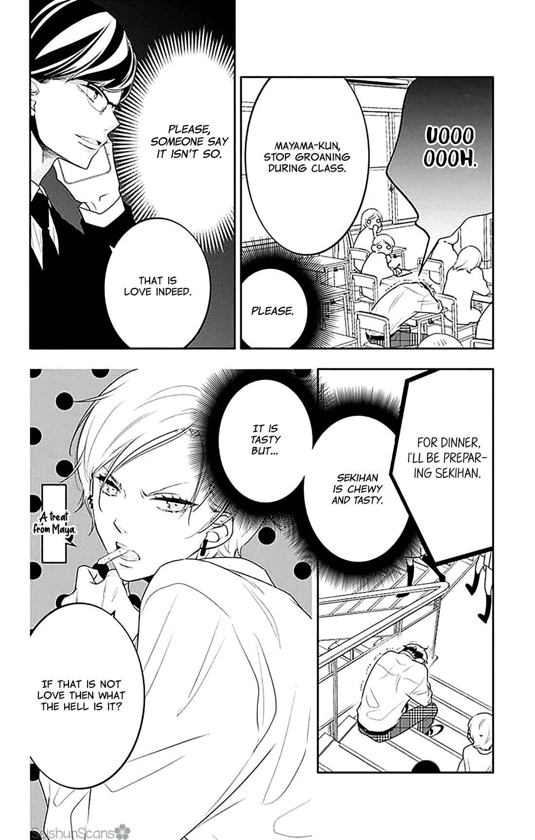 Koi ni Mudaguchi chapter 38 page 11