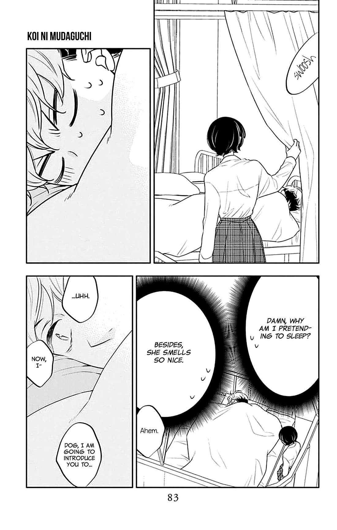 Koi ni Mudaguchi chapter 38 page 22