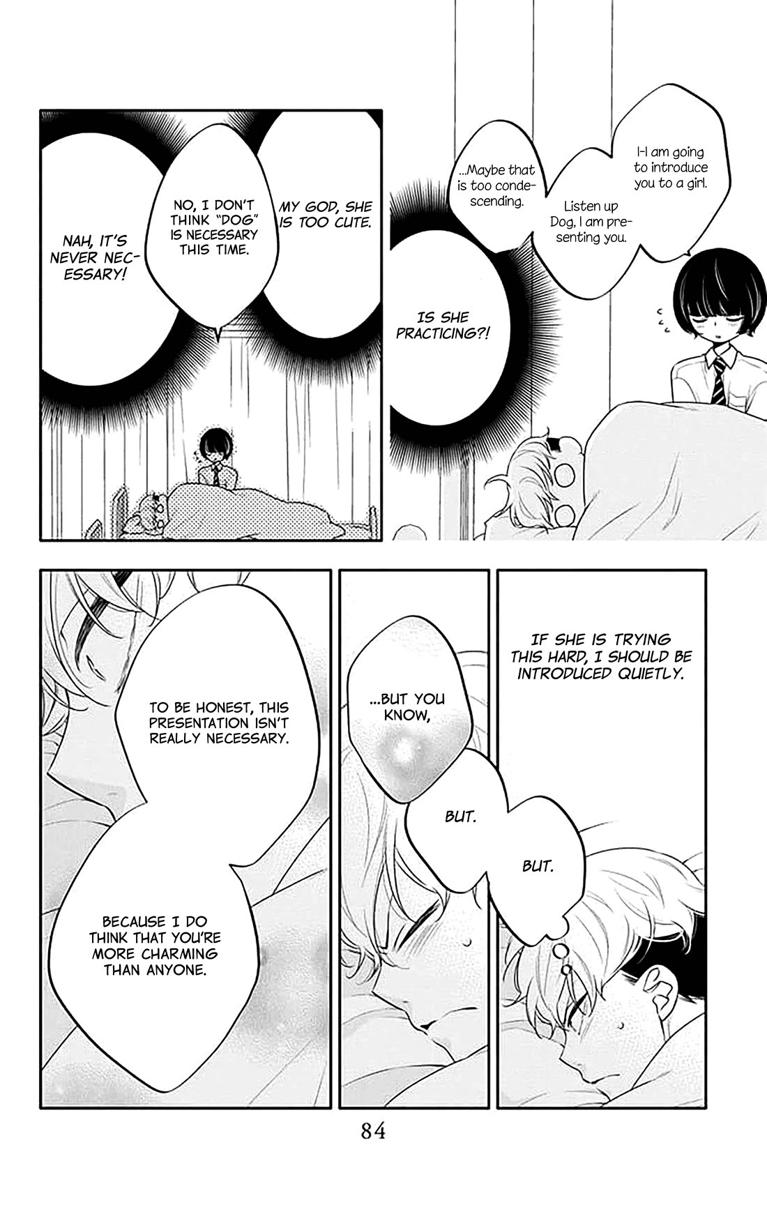 Koi ni Mudaguchi chapter 38 page 23