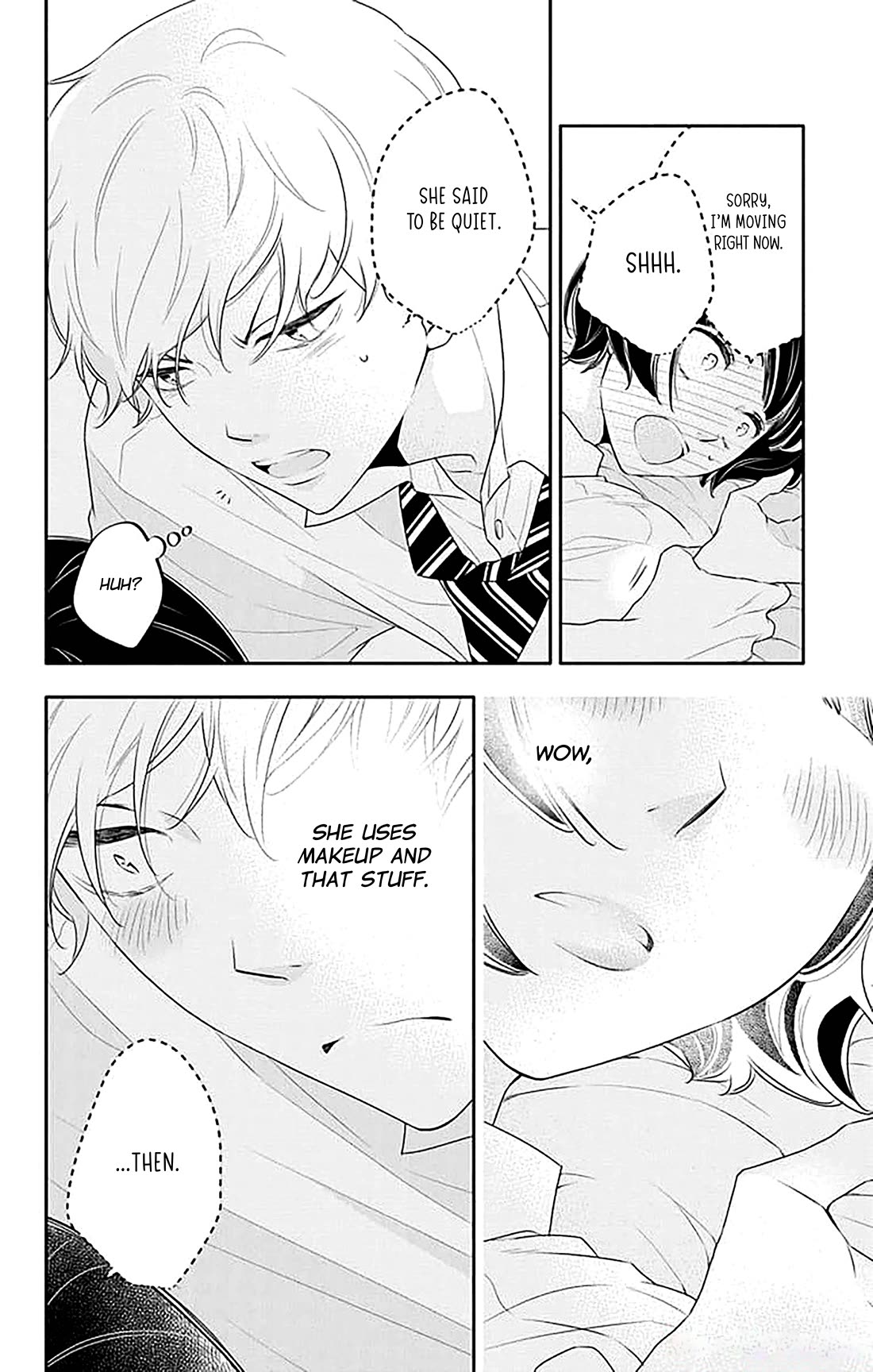 Koi ni Mudaguchi chapter 38 page 27