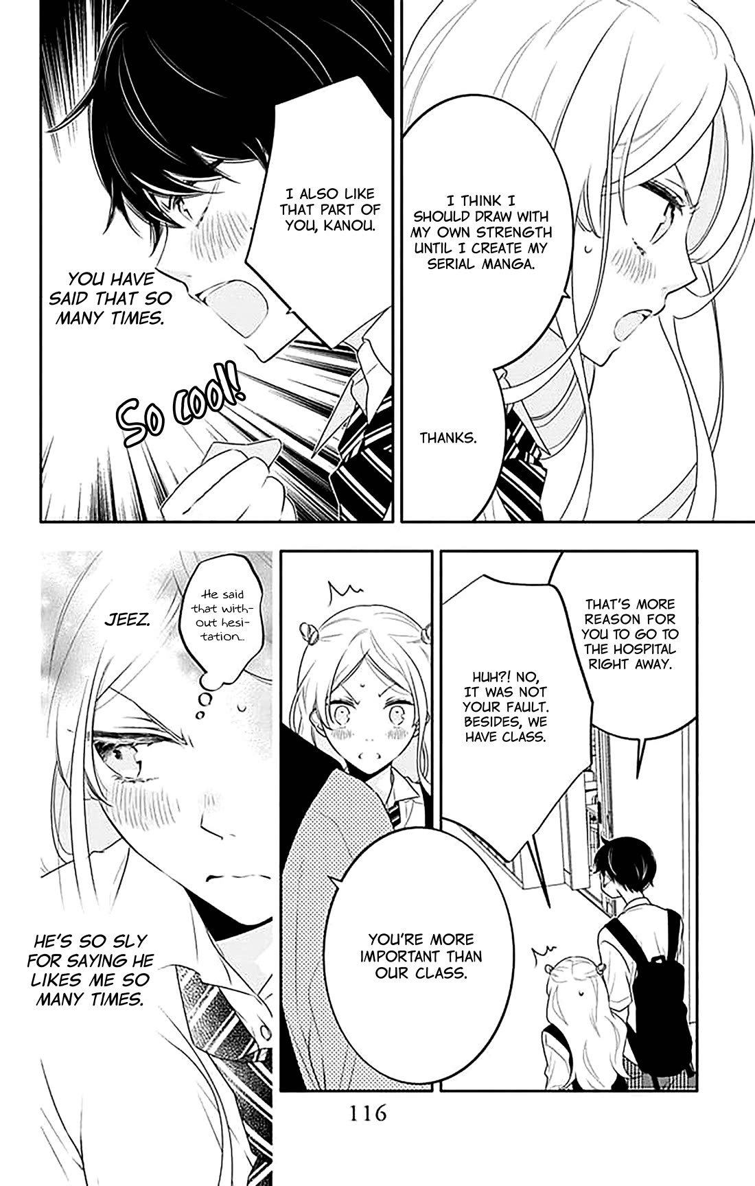 Koi ni Mudaguchi chapter 39 page 12
