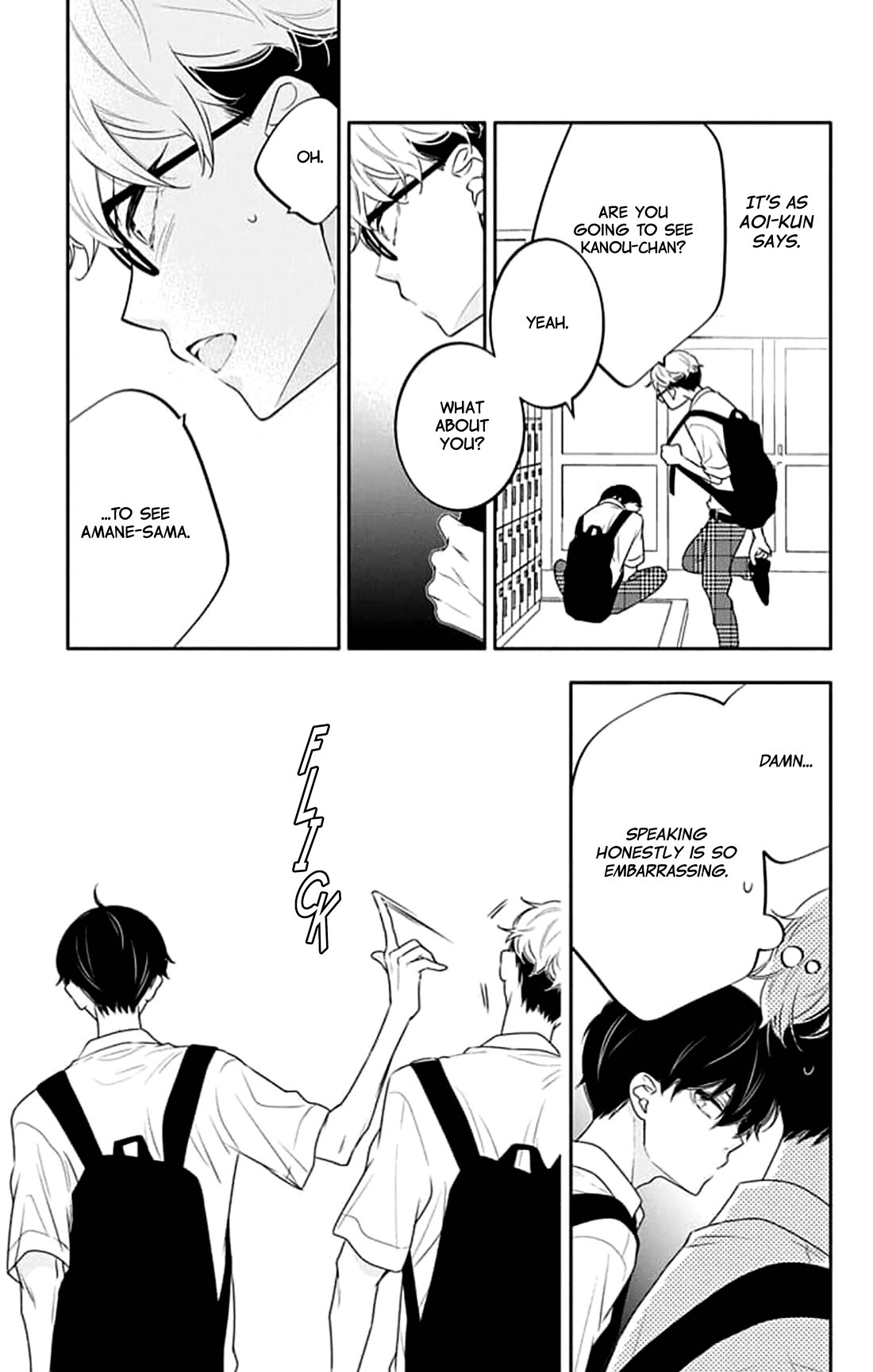 Koi ni Mudaguchi chapter 41 page 20