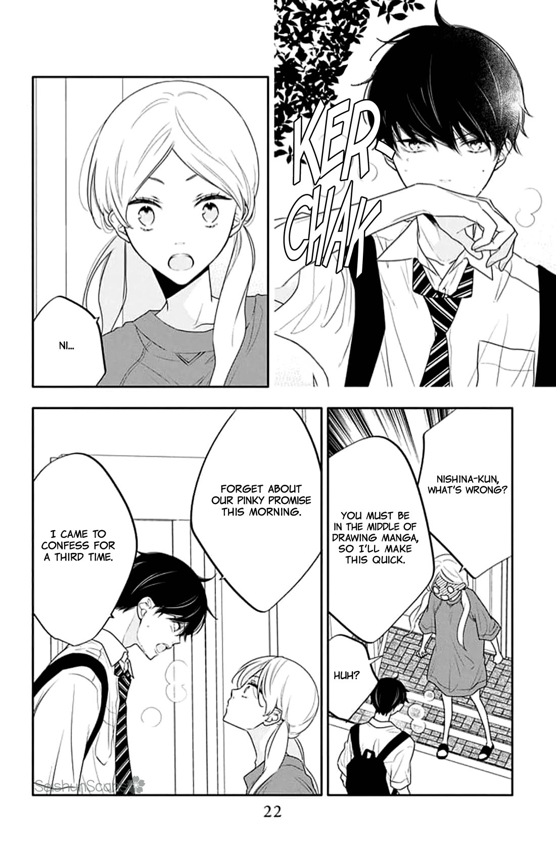 Koi ni Mudaguchi chapter 41 page 23