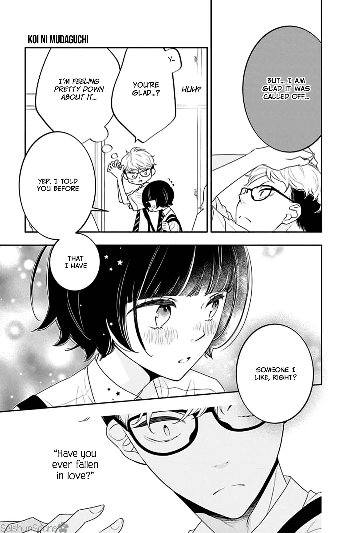 Koi ni Mudaguchi chapter 41 page 8