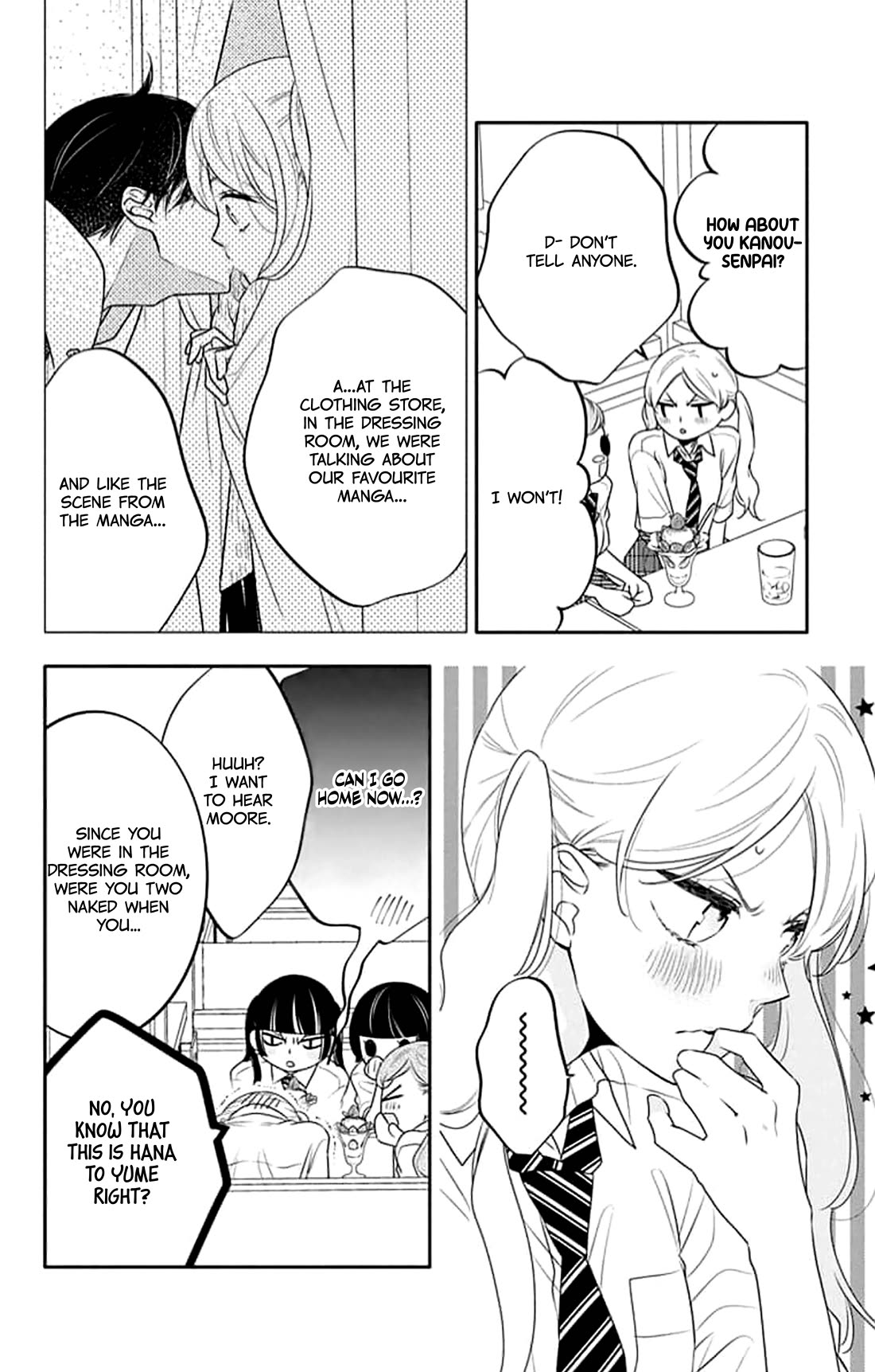 Koi ni Mudaguchi chapter 42 page 18