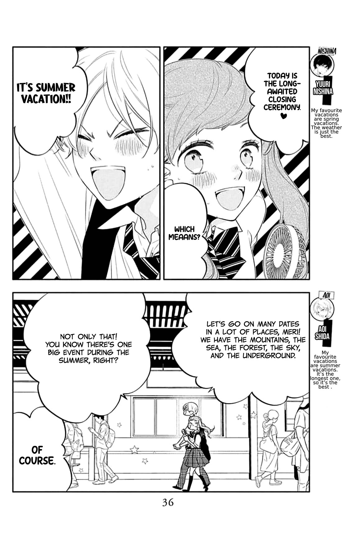 Koi ni Mudaguchi chapter 42 page 2