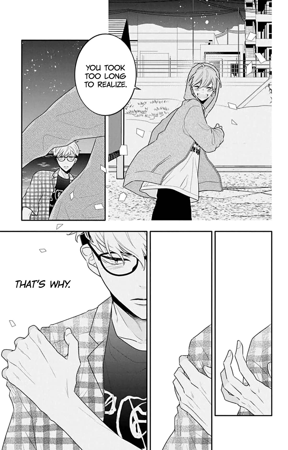Koi ni Mudaguchi chapter 43 page 19