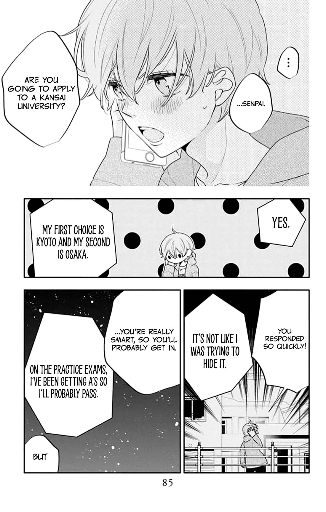 Koi ni Mudaguchi chapter 43 page 21
