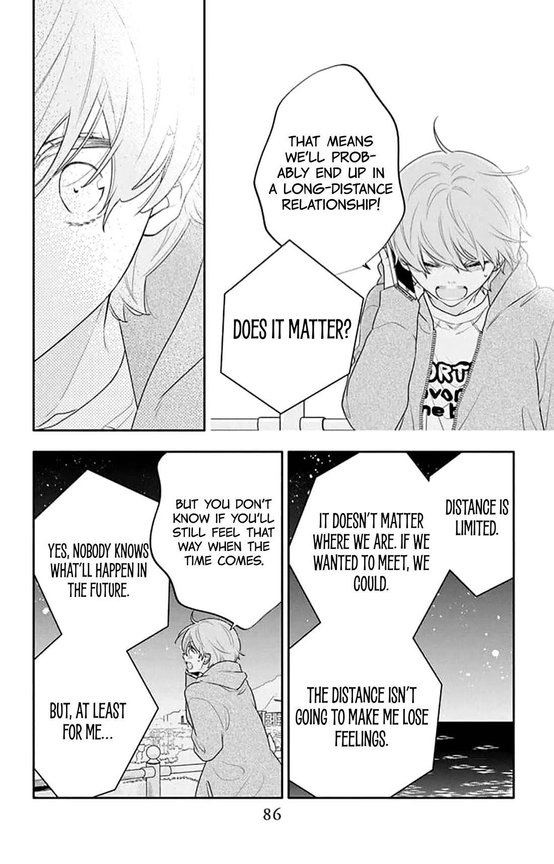 Koi ni Mudaguchi chapter 43 page 22