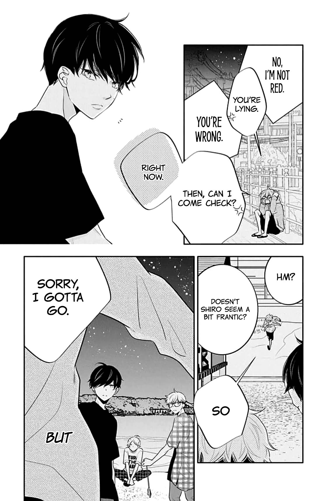 Koi ni Mudaguchi chapter 43 page 25