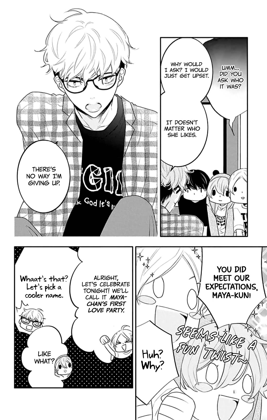 Koi ni Mudaguchi chapter 43 page 8