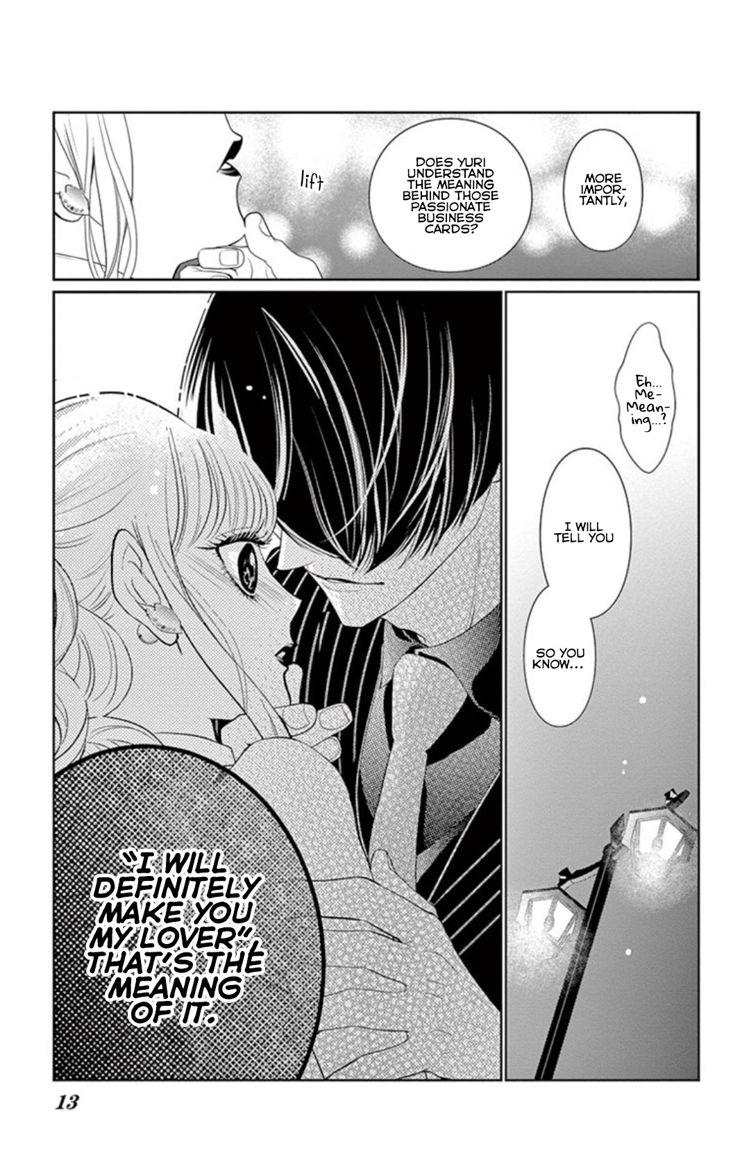 Koi to Dangan chapter 3.2 page 13