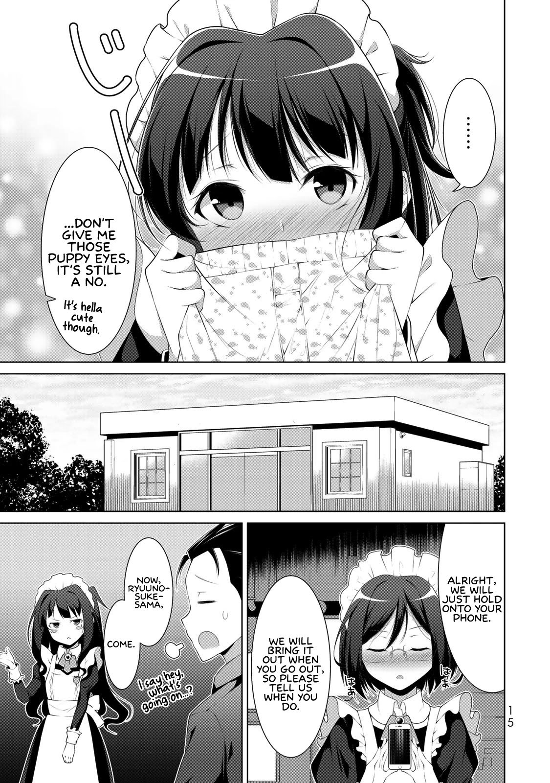 Koitsu-ra no Shoutai ga Onnada to Oredake ga Shitte Iru chapter 1 page 12