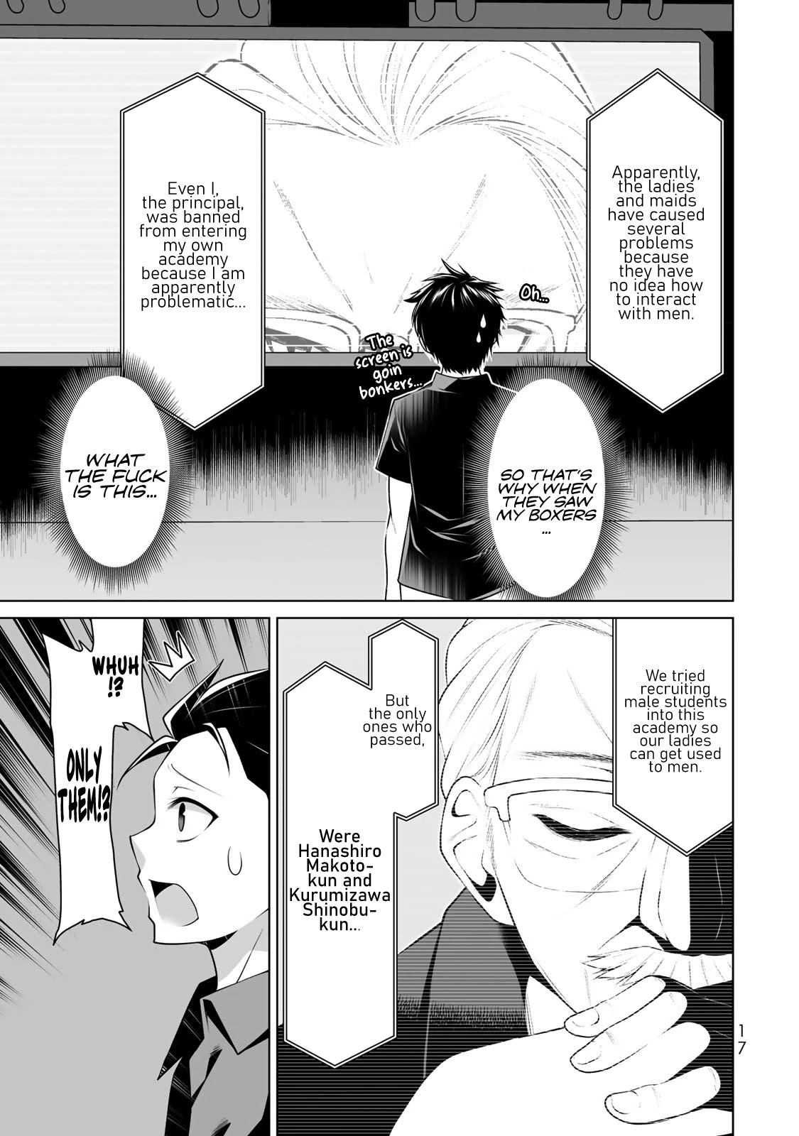 Koitsu-ra no Shoutai ga Onnada to Oredake ga Shitte Iru chapter 1 page 14