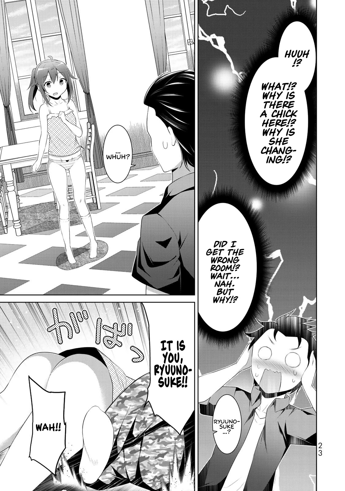 Koitsu-ra no Shoutai ga Onnada to Oredake ga Shitte Iru chapter 1 page 20