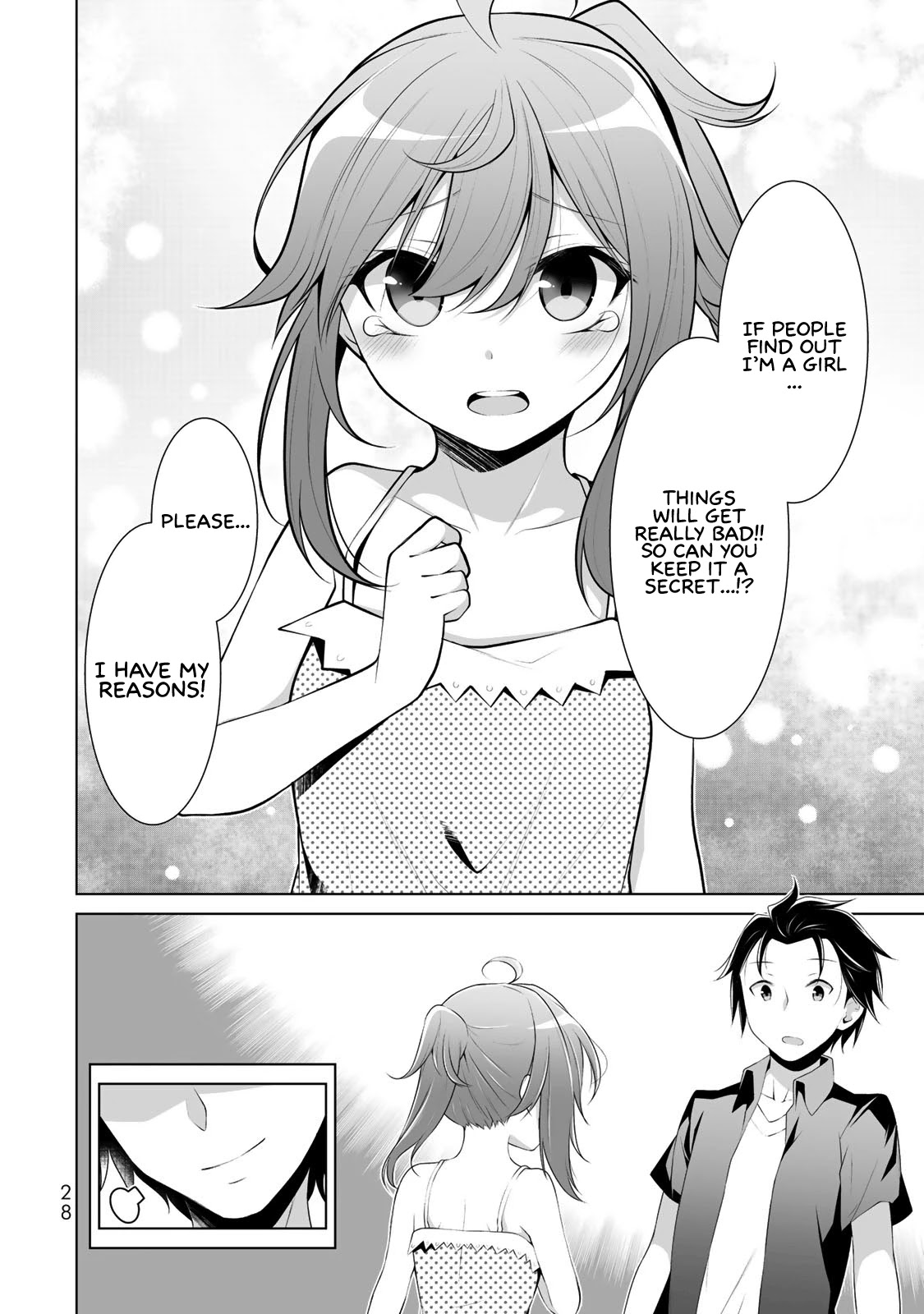 Koitsu-ra no Shoutai ga Onnada to Oredake ga Shitte Iru chapter 1 page 25