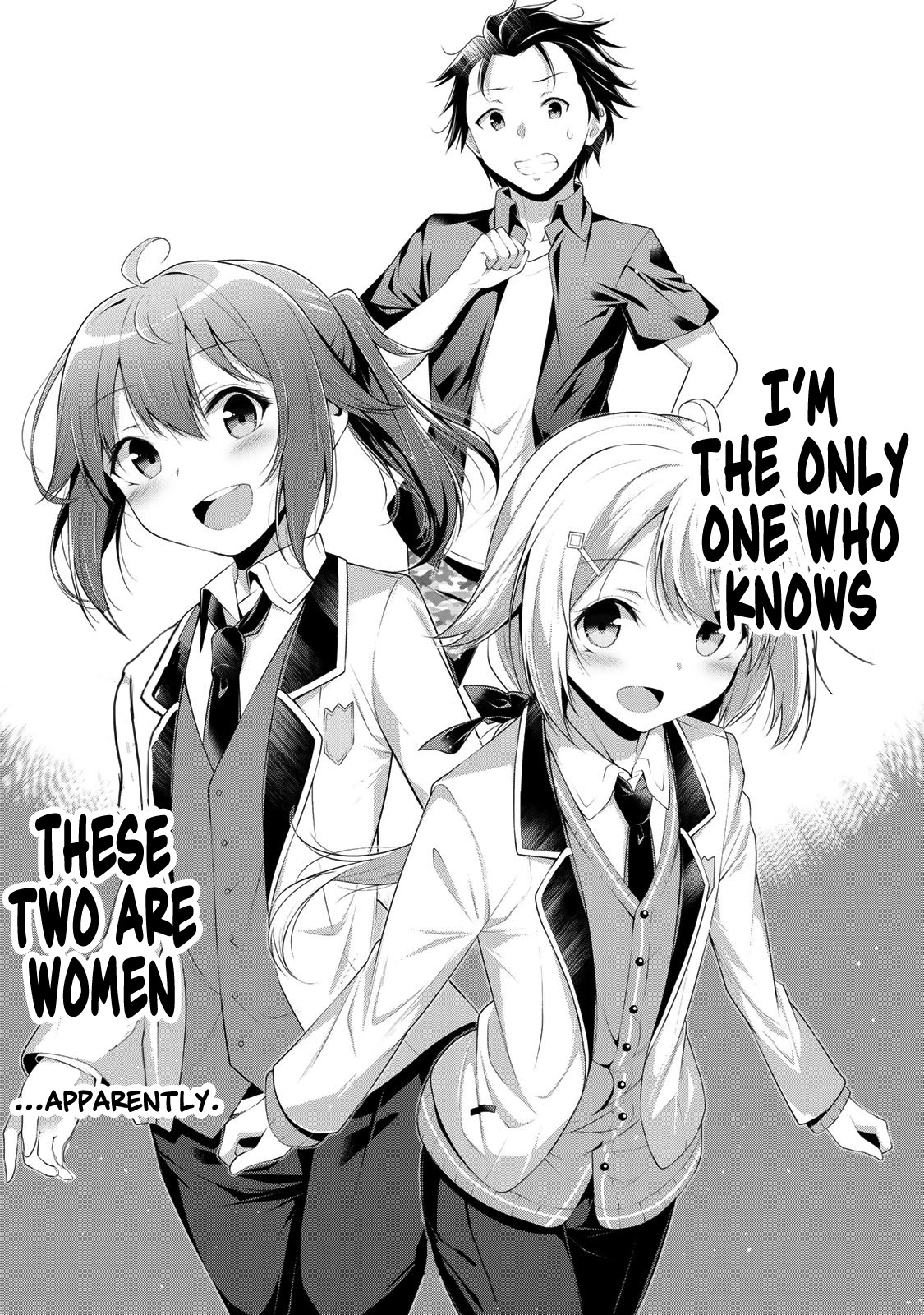 Koitsu-ra no Shoutai ga Onnada to Oredake ga Shitte Iru chapter 1 page 39