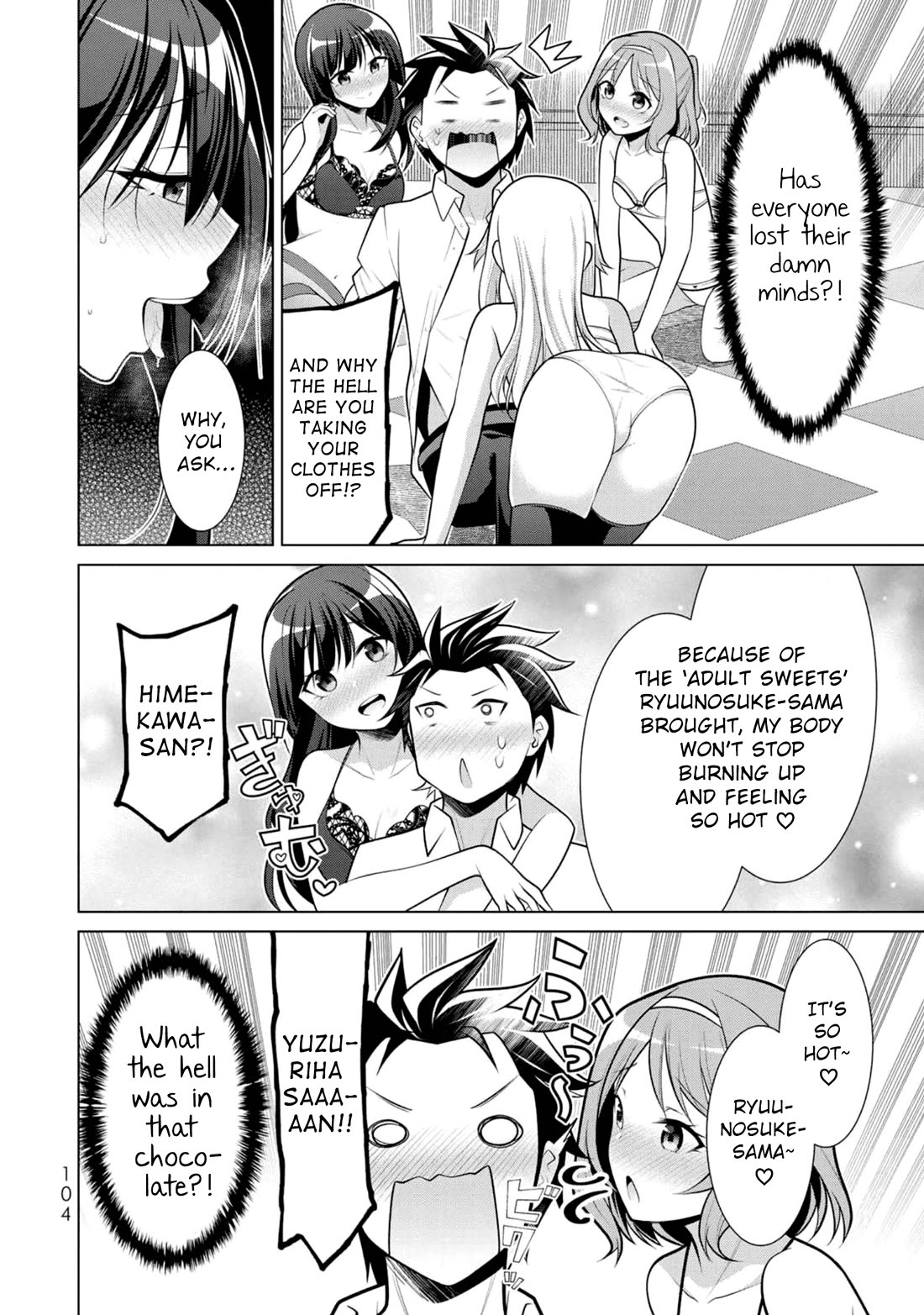 Koitsu-ra no Shoutai ga Onnada to Oredake ga Shitte Iru chapter 10 page 12