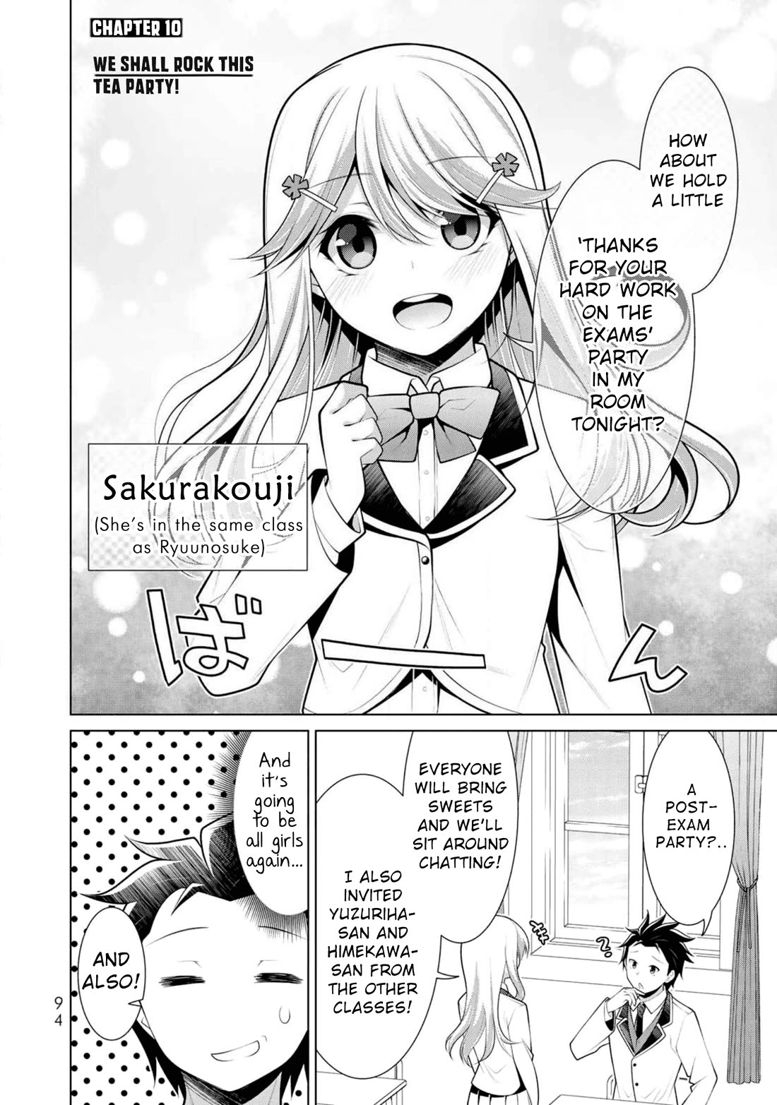Koitsu-ra no Shoutai ga Onnada to Oredake ga Shitte Iru chapter 10 page 2