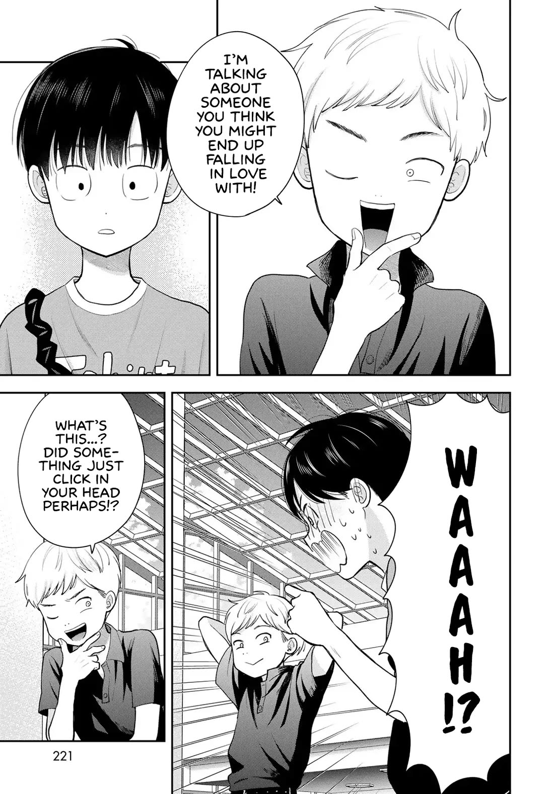 Koitsu-ra no Shoutai ga Onnada to Oredake ga Shitte Iru chapter 14 page 33