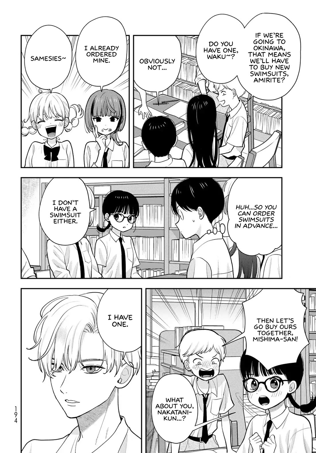 Koitsu-ra no Shoutai ga Onnada to Oredake ga Shitte Iru chapter 14 page 6
