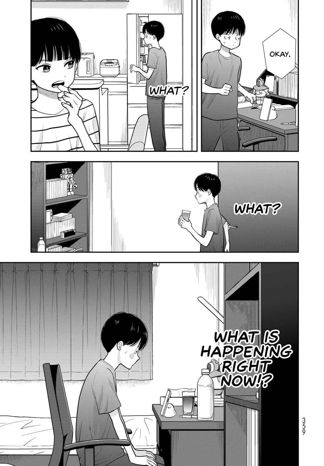 Koitsu-ra no Shoutai ga Onnada to Oredake ga Shitte Iru chapter 18 page 35