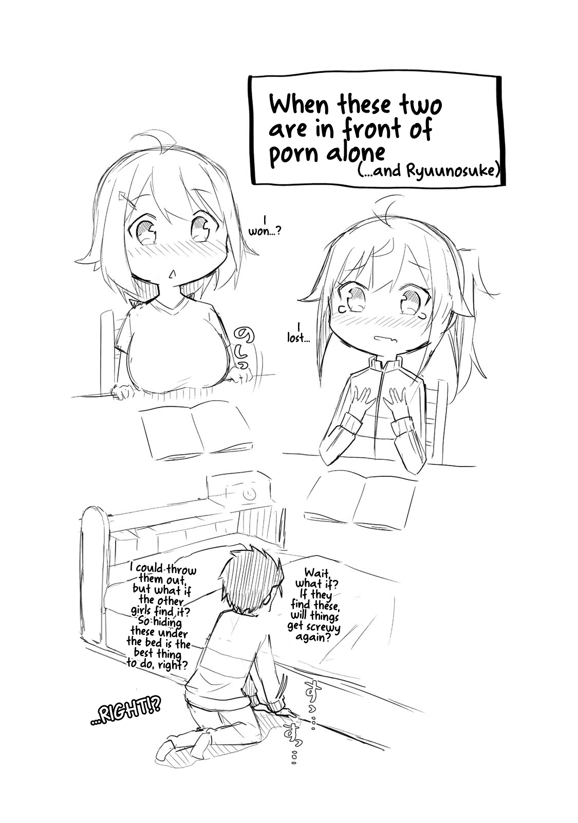 Koitsu-ra no Shoutai ga Onnada to Oredake ga Shitte Iru chapter 2 page 31