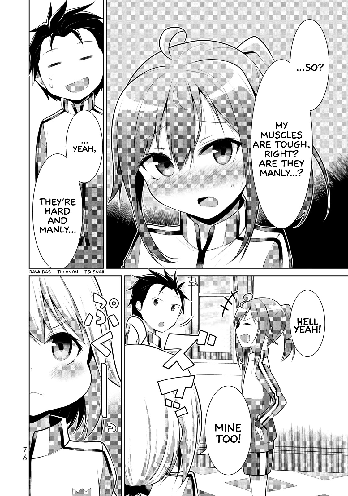 Koitsu-ra no Shoutai ga Onnada to Oredake ga Shitte Iru chapter 3 page 2