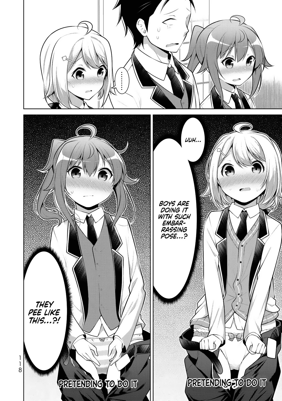 Koitsu-ra no Shoutai ga Onnada to Oredake ga Shitte Iru chapter 4 page 15