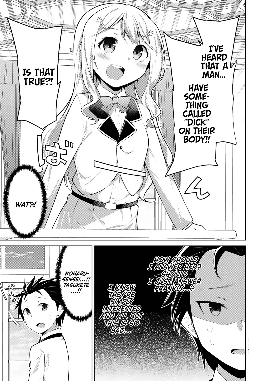 Koitsu-ra no Shoutai ga Onnada to Oredake ga Shitte Iru chapter 4 page 8