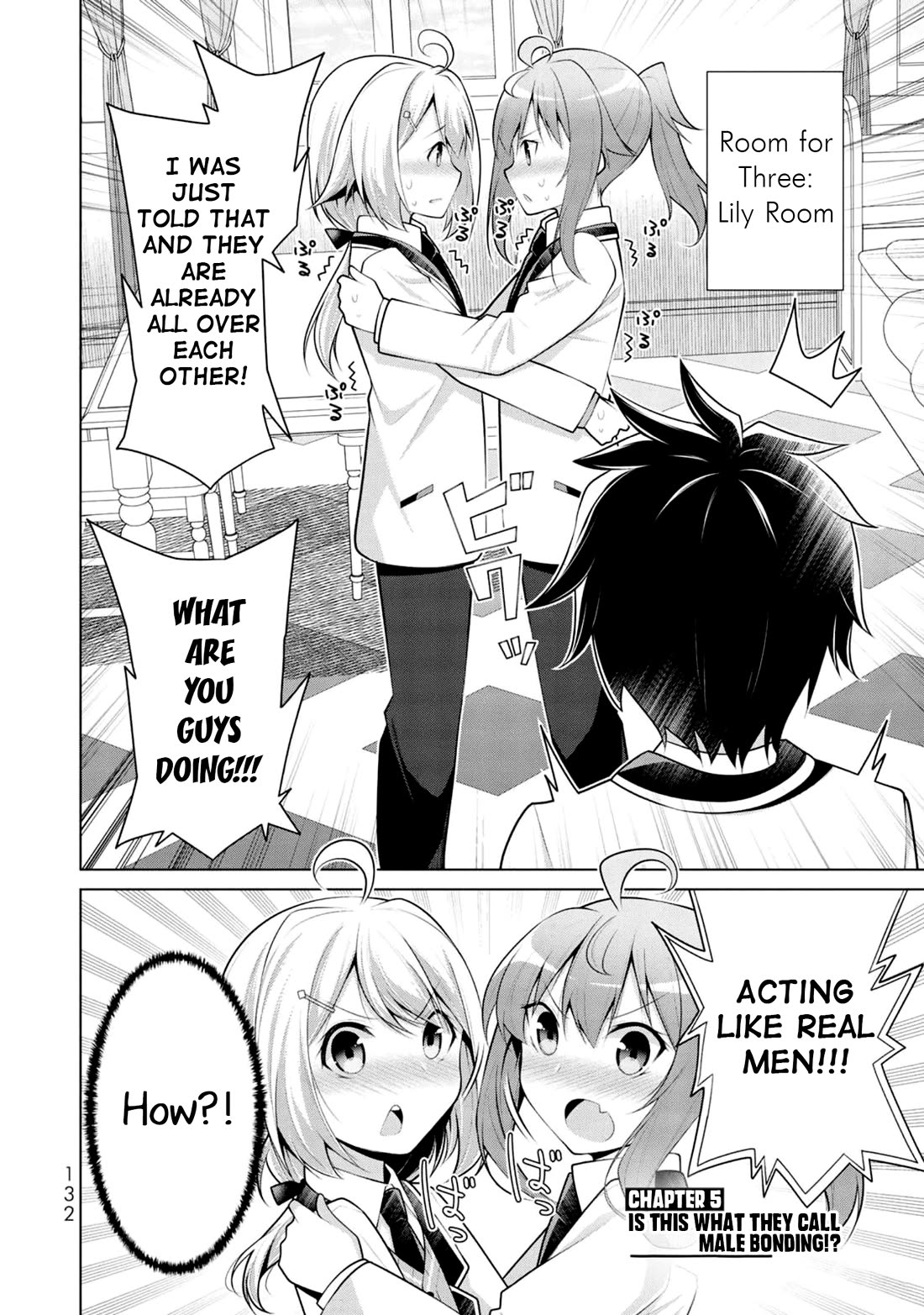 Koitsu-ra no Shoutai ga Onnada to Oredake ga Shitte Iru chapter 5 page 4