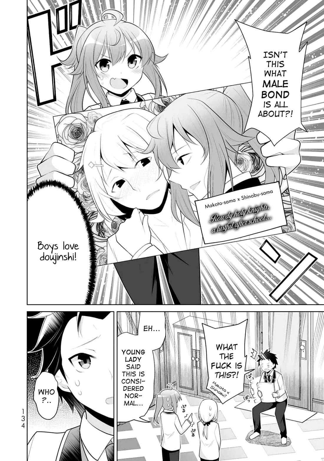 Koitsu-ra no Shoutai ga Onnada to Oredake ga Shitte Iru chapter 5 page 6