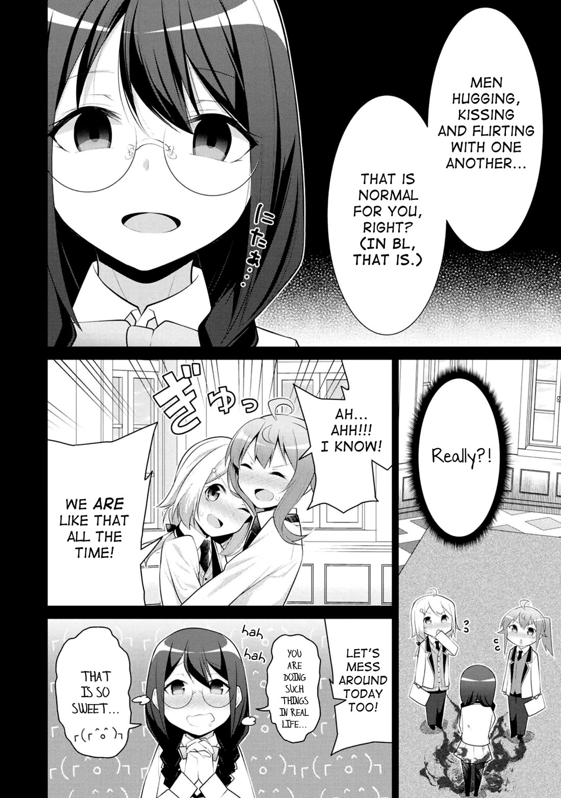Koitsu-ra no Shoutai ga Onnada to Oredake ga Shitte Iru chapter 5 page 8