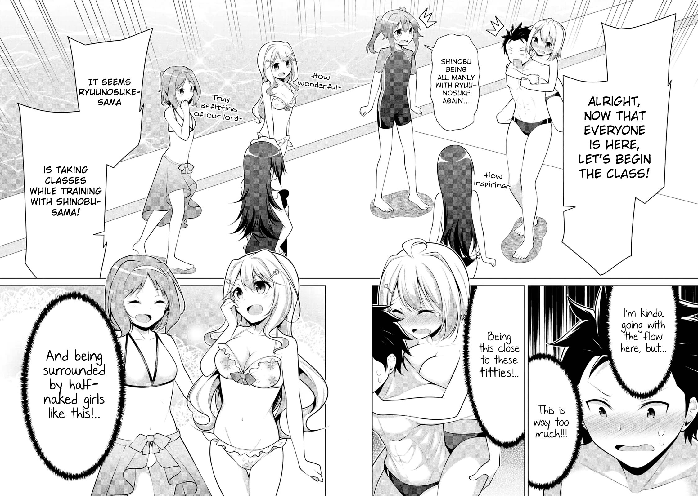 Koitsu-ra no Shoutai ga Onnada to Oredake ga Shitte Iru chapter 6 page 10