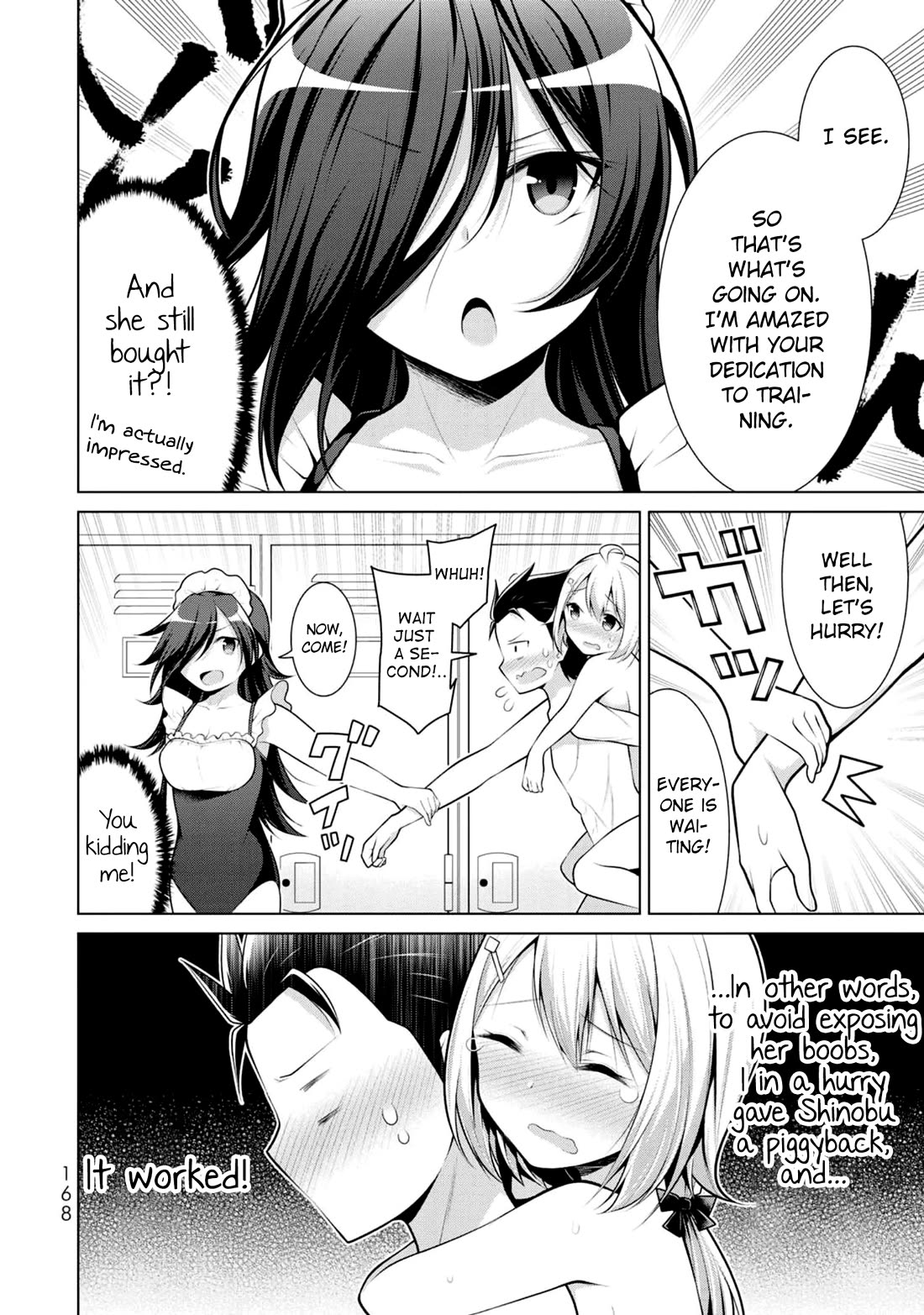 Koitsu-ra no Shoutai ga Onnada to Oredake ga Shitte Iru chapter 6 page 8