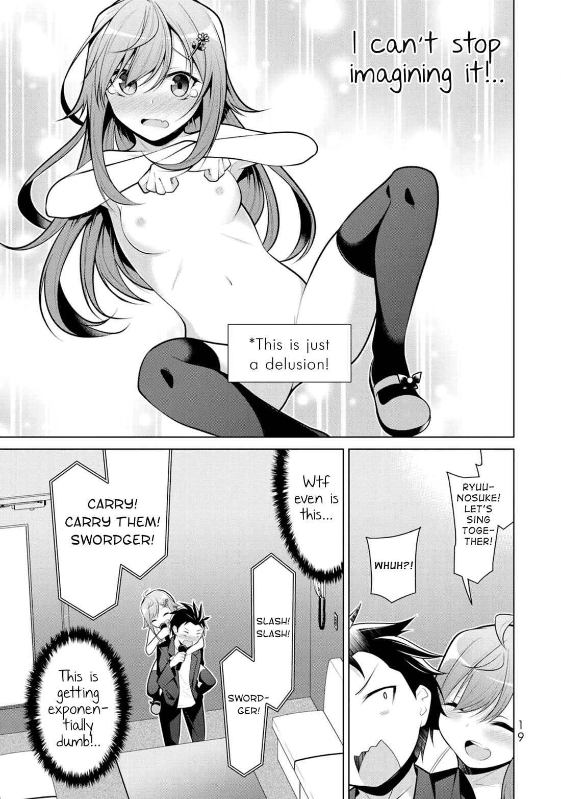 Koitsu-ra no Shoutai ga Onnada to Oredake ga Shitte Iru chapter 7 page 18
