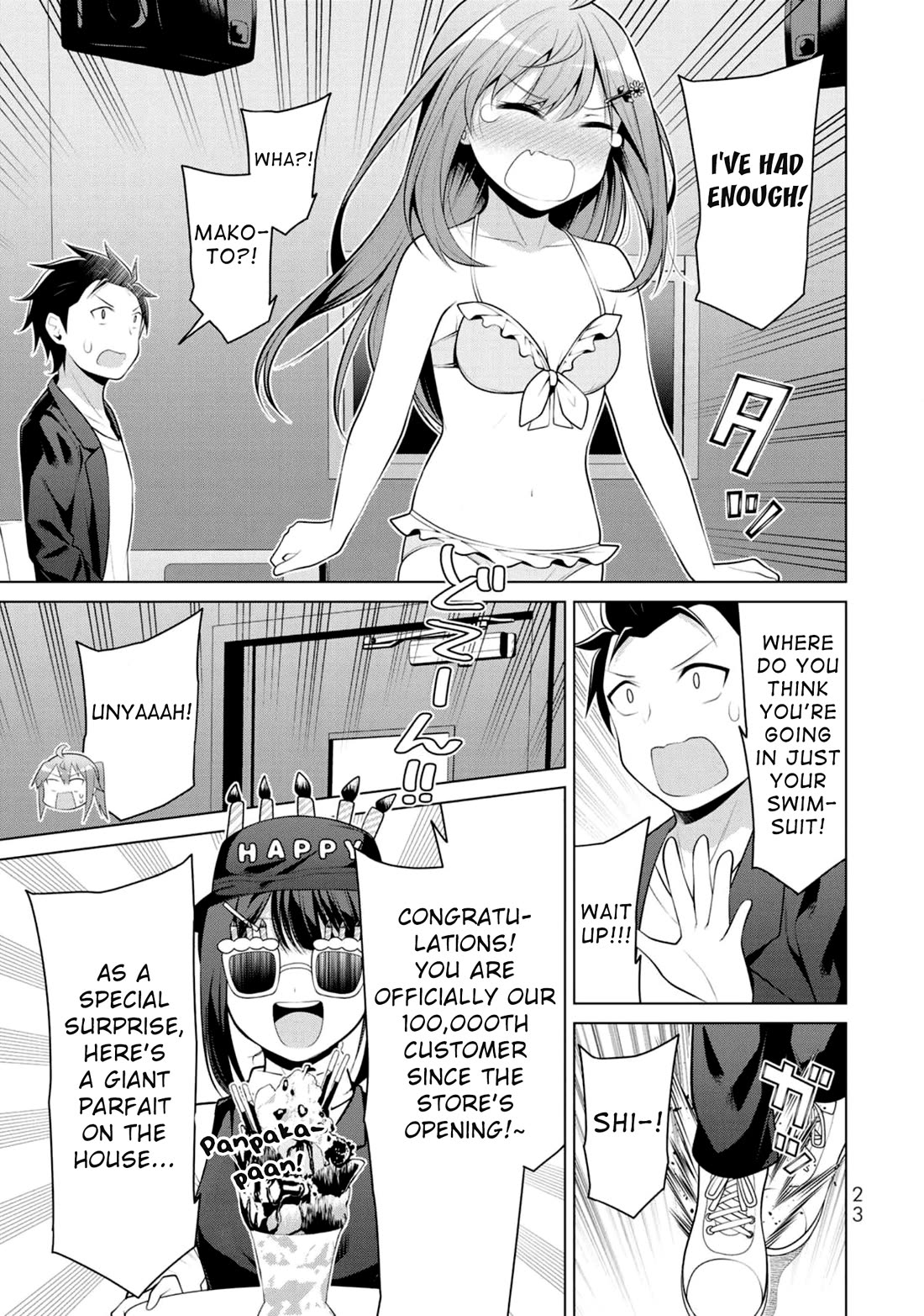 Koitsu-ra no Shoutai ga Onnada to Oredake ga Shitte Iru chapter 7 page 22