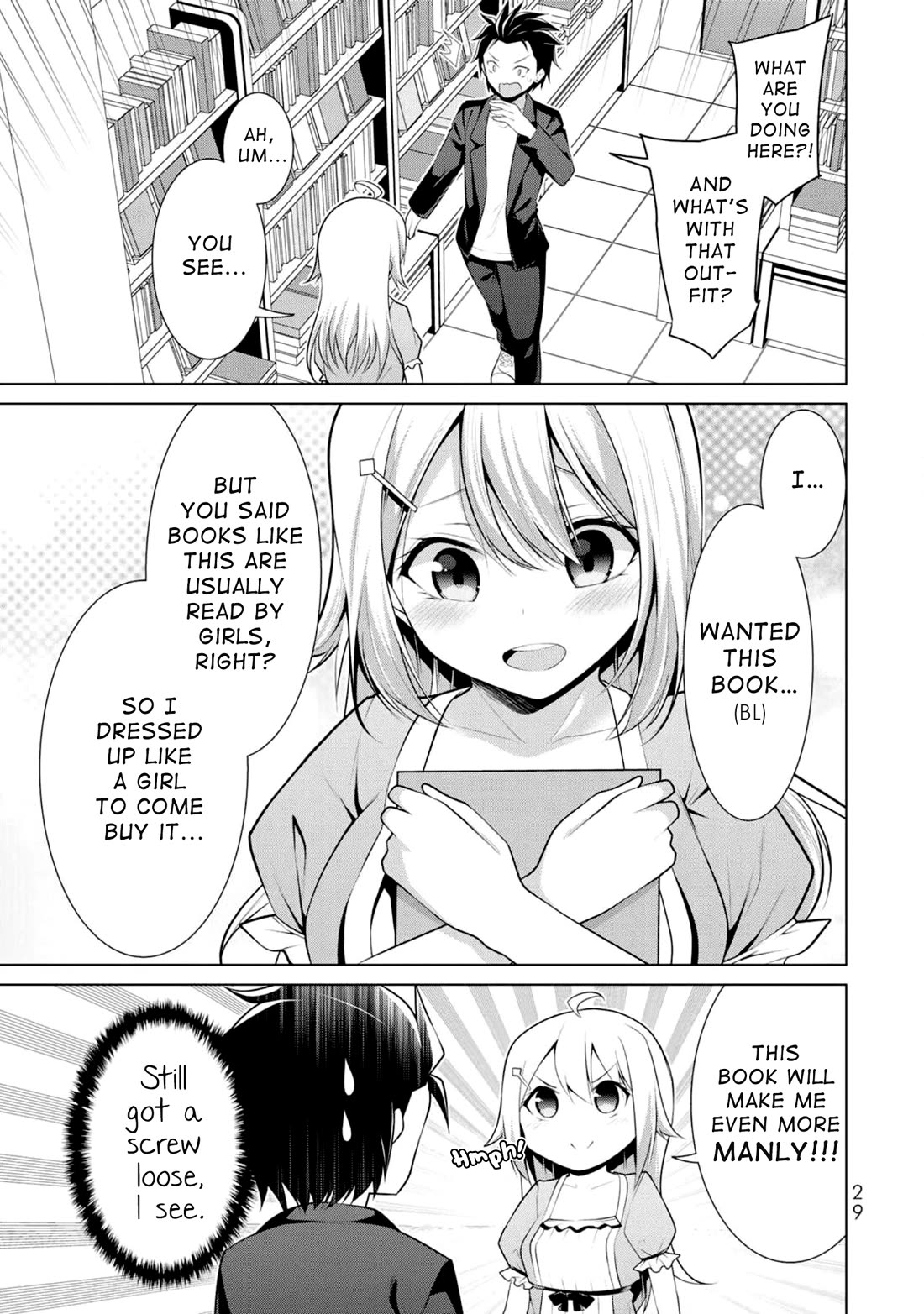 Koitsu-ra no Shoutai ga Onnada to Oredake ga Shitte Iru chapter 7 page 28