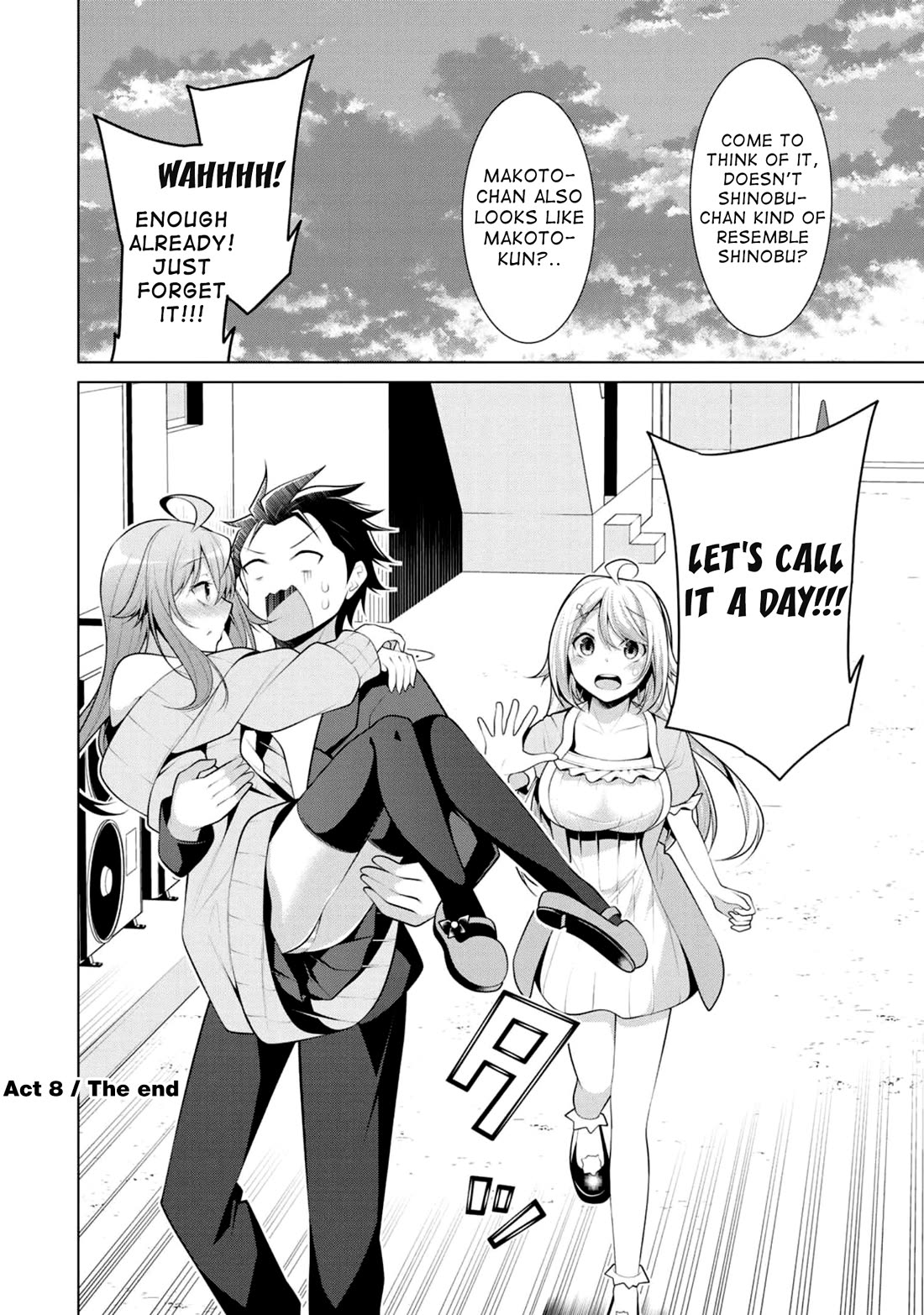 Koitsu-ra no Shoutai ga Onnada to Oredake ga Shitte Iru chapter 8 page 25