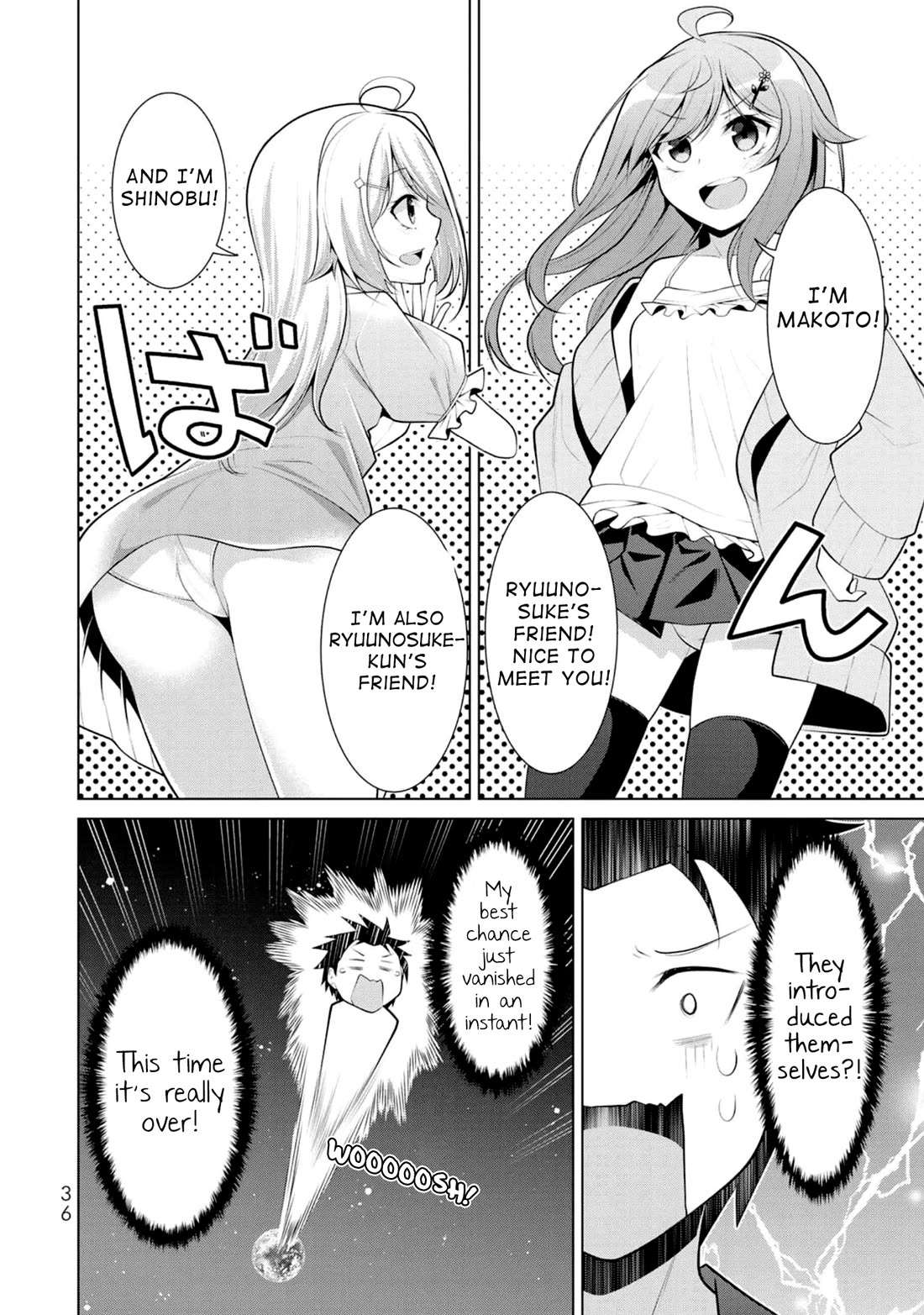 Koitsu-ra no Shoutai ga Onnada to Oredake ga Shitte Iru chapter 8 page 4