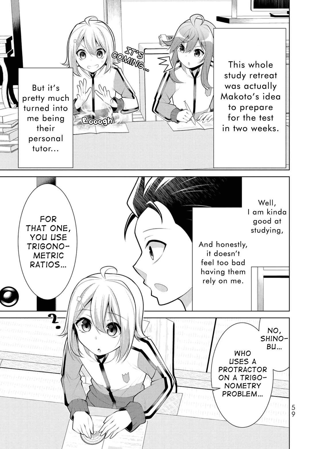 Koitsu-ra no Shoutai ga Onnada to Oredake ga Shitte Iru chapter 9 page 3