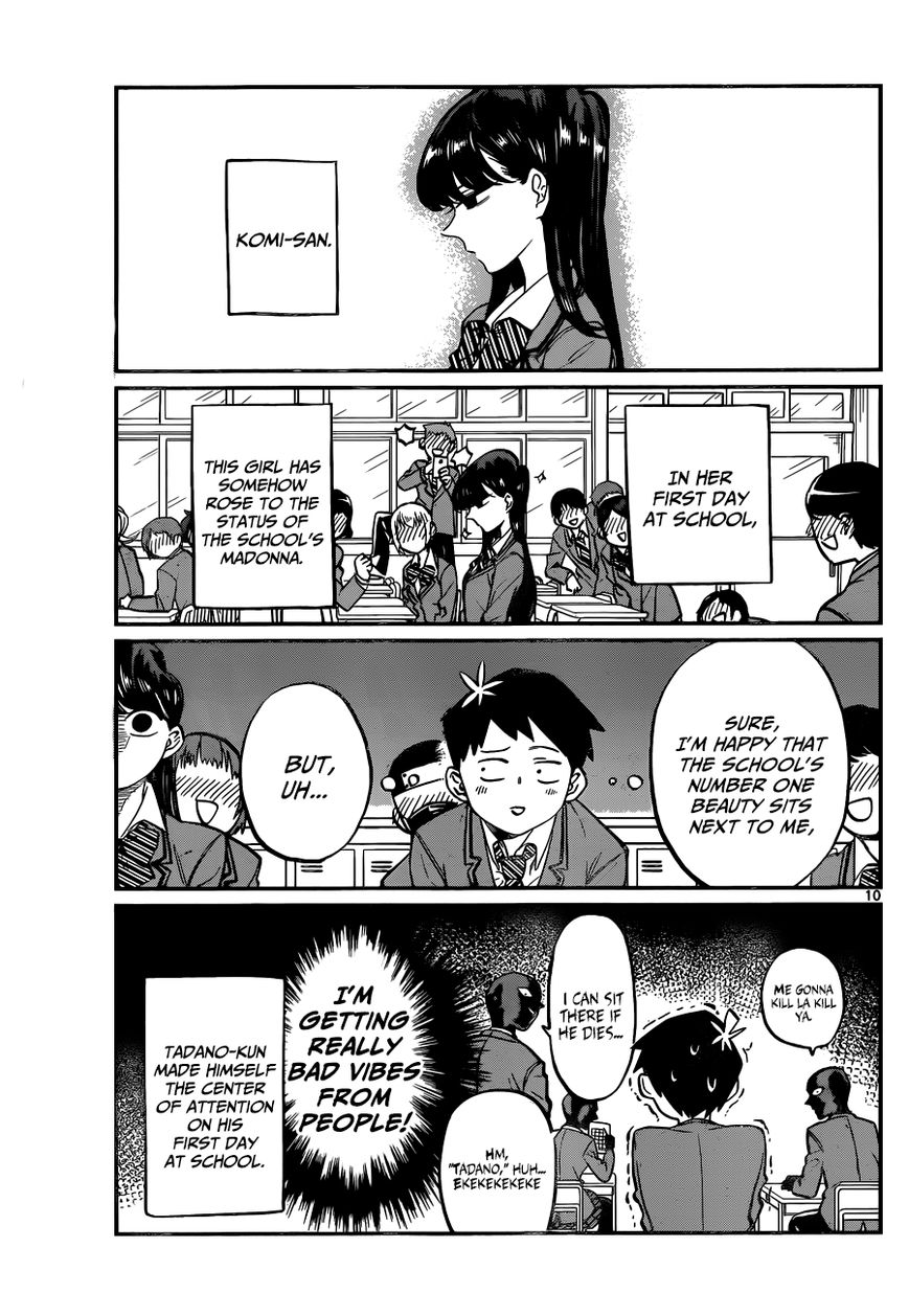 Komi-san wa Komyushou Desu chapter 1 page 10