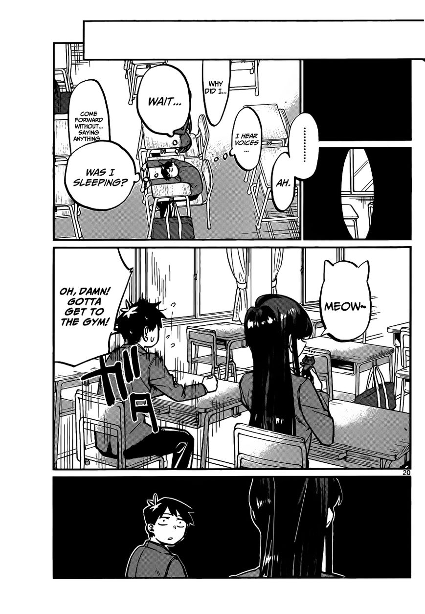 Komi-san wa Komyushou Desu chapter 1 page 20
